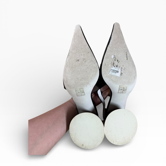 Jeffrey Campbell Black & White Pointed Toe Heels - Women’s Shoes US Size 7.5 EUC - Picture 12 of 14